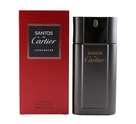 eau concentrée de cartier|santos de cartier concentree men.